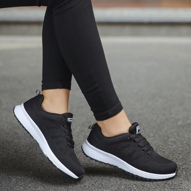 Shoes Woman Sneakers White Platform Trainers Women Shoe Casual Tenis