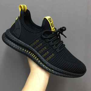 Fashion Men Sneakers Mesh Casual Shoes Lac-up Mens Shoes Walking Sneakers