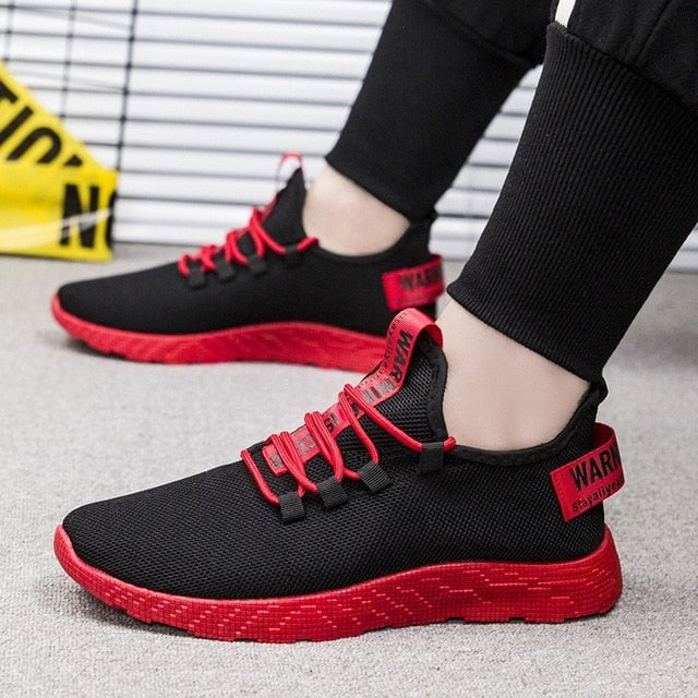 Fashion Men Sneakers Mesh Casual Shoes Lac-up Mens Shoes Walking Sneakers